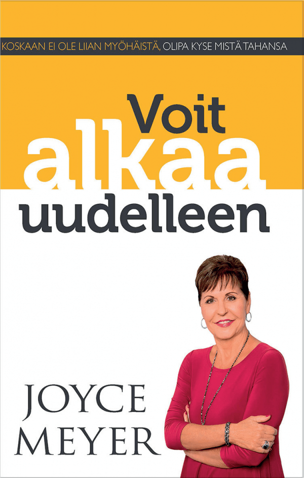 Voit alkaa uudelleen